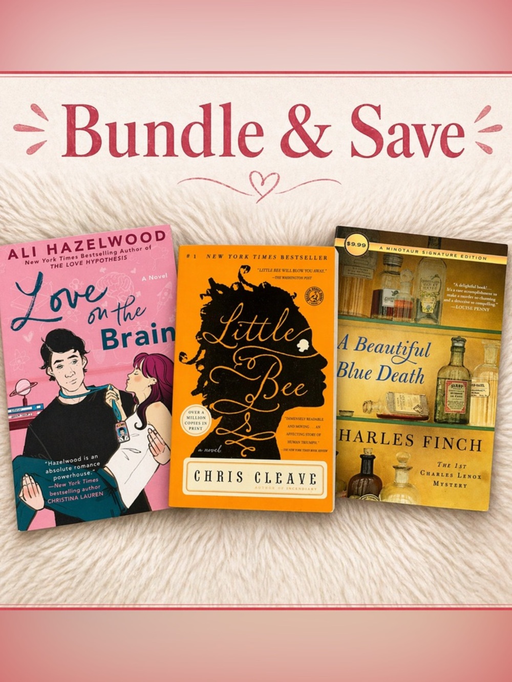 YOU GET ALL 3 FOR JUST $15!